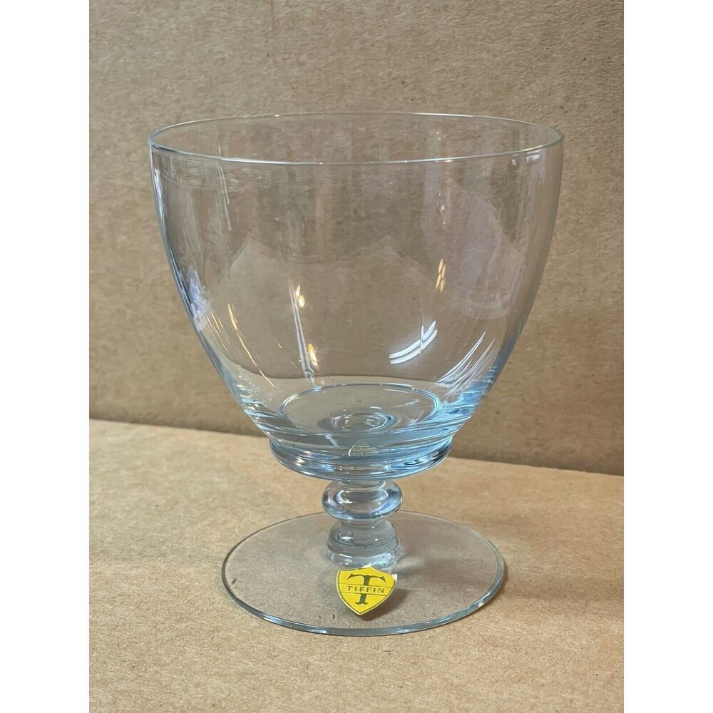 Tiffin Twilight Champagne Sherbet Glass Neodymium Glass Blue Lavender‎ - Picture 2 of 7